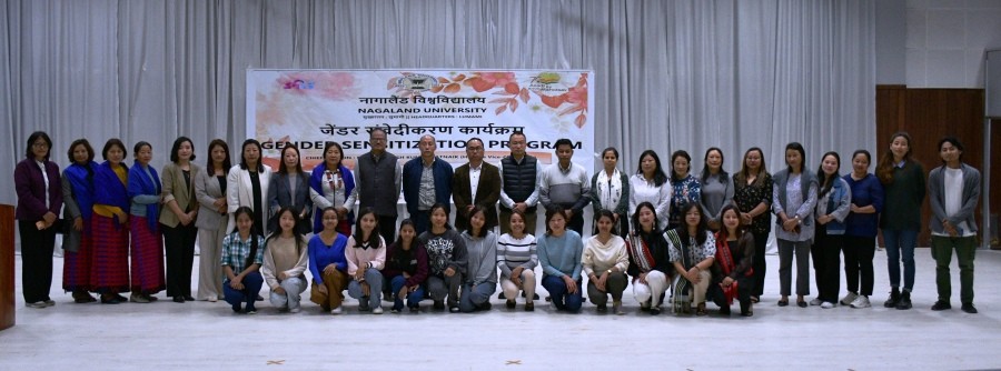 Gender Sensitization Program was organised held at Nagaland University on November 23.